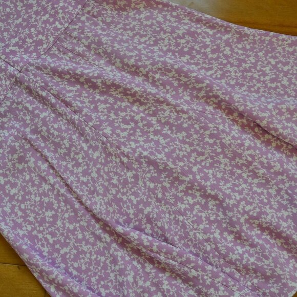 & OTHER STORIES FLORAL PRINT PUFF SLEEVE DRESS SIZE 38 US S/M - Picture 8 of 8